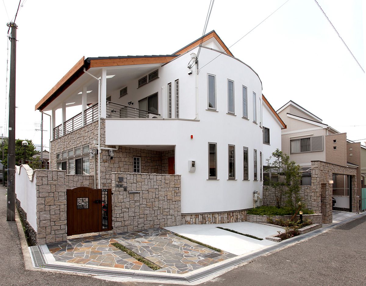 外観 | フォトギャラリー | 「食べられる家」徳島の自然素材・天然素材の戸建、健康な注文住宅なら無添加住宅正規代理店、阿南市の四国建設へ